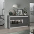 *Lyon 2 door designer cabinet (RH) in Platinum/Light Grey Gloss